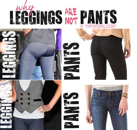 Why Leggings Are Not Pants Leggings Notpants
