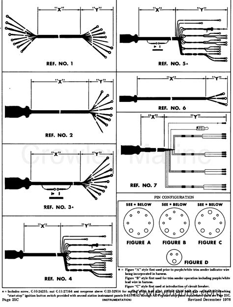 understanding mercury  pin wiring harness diagrams moo wiring