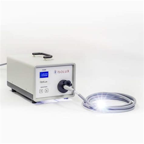 optilux fiber optic medical led light source illuminator isolux llc