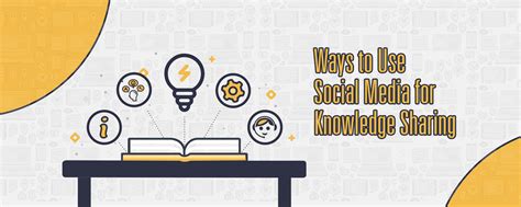 smart ways   social media  knowledge sharing