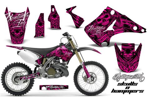 amr racing dirt bike motorcycle graphic decal kit kawasaki