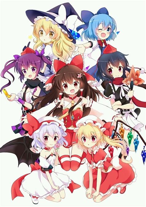 東方 Touhou Anime Desenhos De Meninas Do Anime Personagens De Anime