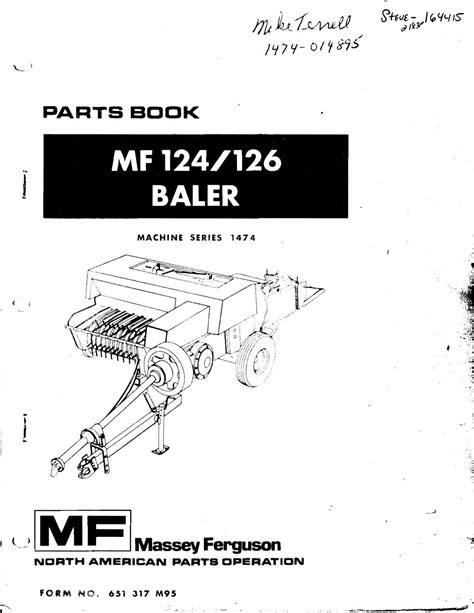 massey ferguson mf   baler parts manual   wwwheydownloadscom issuu