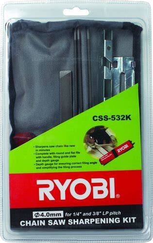 Ryobi Chain Saw Sharpening Kit 5 32” Outdoor Buy Online In South