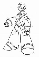 Megaman Bosses Exe sketch template