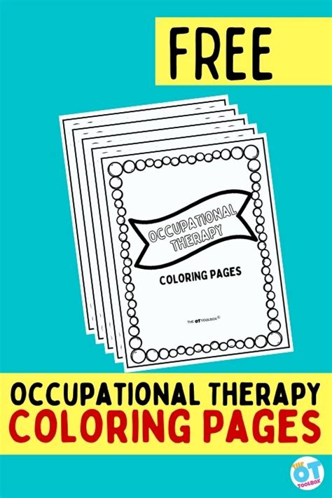 occupational therapy coloring pages  ot toolbox