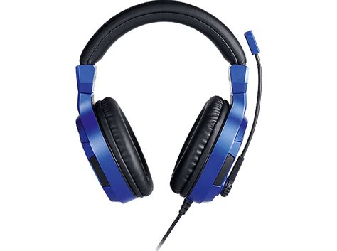 bigben ps stereo headset   ear gaming headset blau playstation  headsets mediamarkt