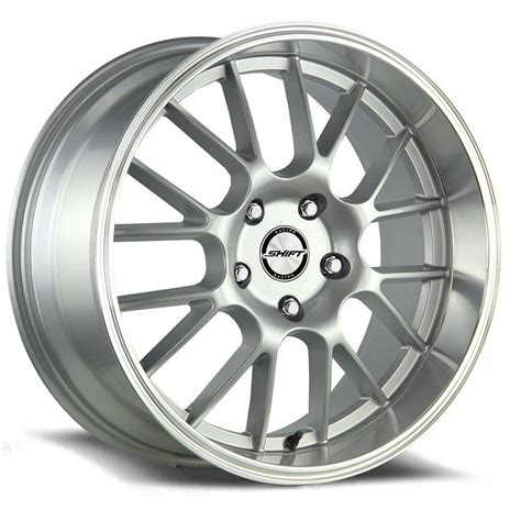 shift racing crank silver polished wheel rim   ebay