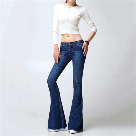 Hualong High Quality Women Super High Waisted Jeans Online Store For