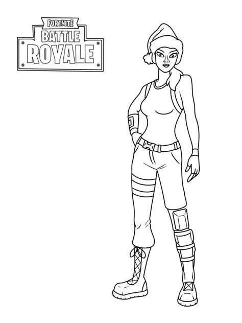 fortnite coloring pages printable girls  fortnite coloring pages