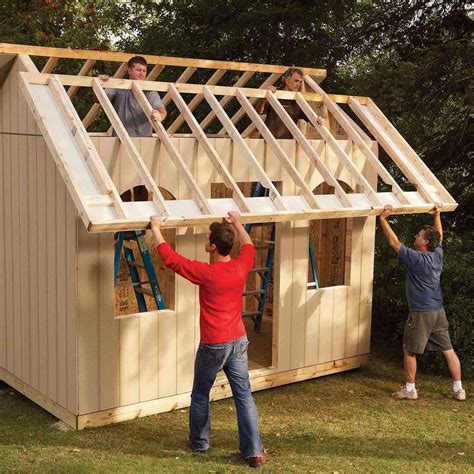 build  shed   cheap diy  family handyman