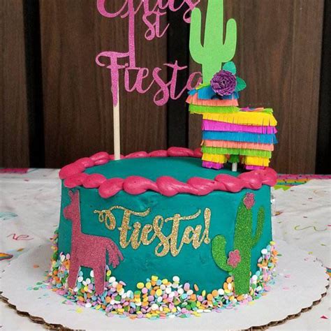 mini donkey pinata cake topper fiesta cake topper  etsy