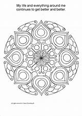 Coloring Mandala Therapy Book Mandalas Healing Pages Adult Colouring Kids Color Colorear Para Item Relaxing Details Flower Meditation Adults sketch template
