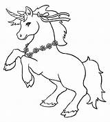 Unicorn Coloring Pages Printable Kids Cute Color Print Colouring Sheets Printables Book Cartoon Kleurplaten sketch template