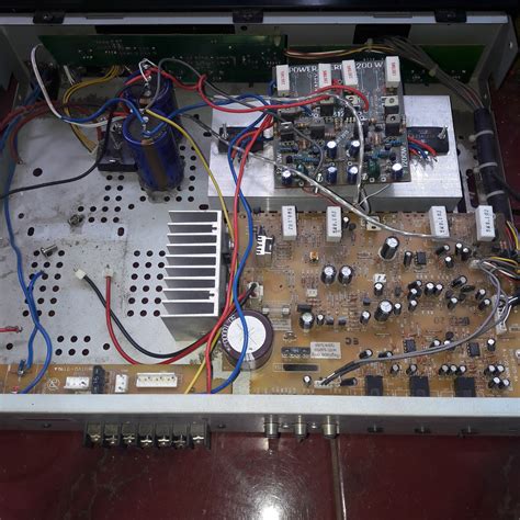 high power amplifier sa  sc electronic circuit