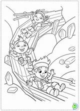 Coloring Jake Pages Pirates Neverland Print Jr Disney Dinokids Close sketch template