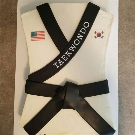 Taekwondo Black Belt Cake Like Us On Facebook At Gearhart