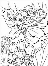 Barbie Colouring Fee Colorier Thumbelina Flying Bestappsforkids Stumble sketch template