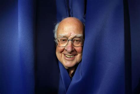 professor peter higgs poses   photograph