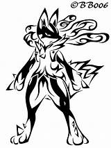Lucario Mega Tribal Pokemon Drawing Deviantart Coloring Charizard Pages Drawings Paintingvalley Tattoo Getdrawings Cool sketch template