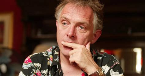 rik mayall  happily chatting    suffering fatal
