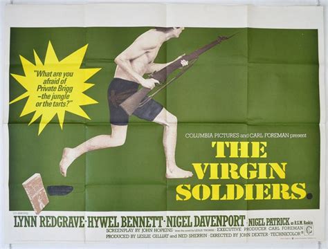 virgin soldiers the original cinema movie poster from pastposters