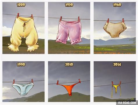 women underwear evolution 9gag