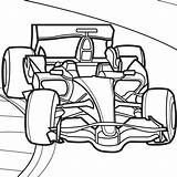 Coloring Car Pages Race Kids sketch template