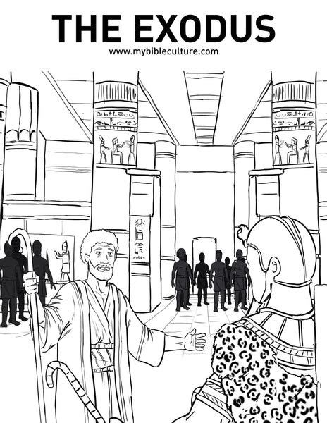 exodus coloring page