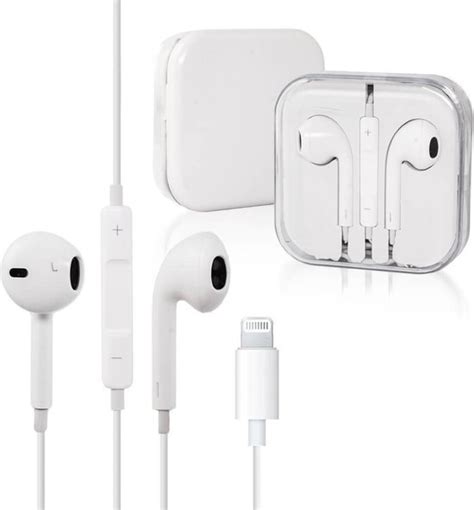 oordopjes iphone iphone oortjes lightning oortjes geschikt voor apple lightning bol