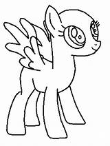 Pegasus Mlp Lineart Drawing sketch template