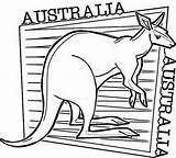 Kangaroo Raskrasil sketch template