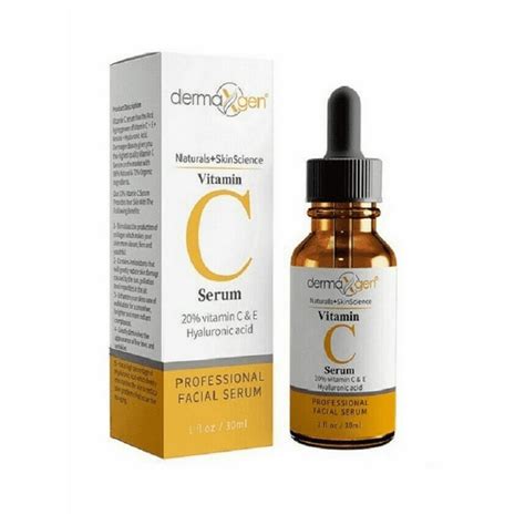 Pure Vitamin C 20 E Hyaluronic Acid Face Serum Best Anti Wrinkle