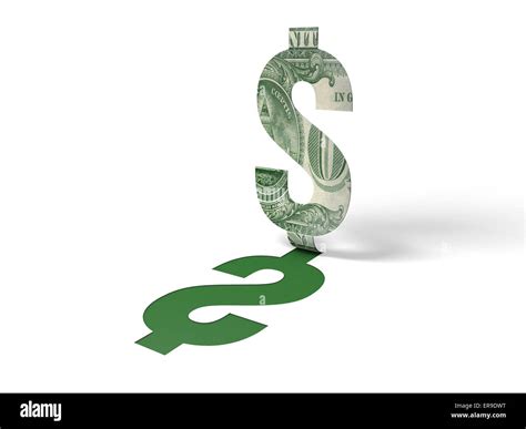 dollar sign cut   res stock photography  images alamy