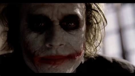Heath Ledger L Famous Bank Scene L Joker Real Face L The