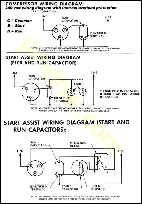 embraco compressor wiring diagram   gambrco