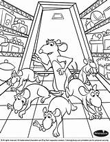 Ratatouille Coloring Printable Pages Library 2185 Coloringlibrary sketch template