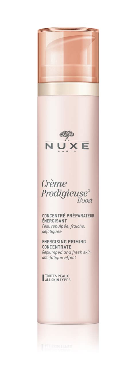 creme prodigieuse boost energising priming concentrate  ml nuxe kicks