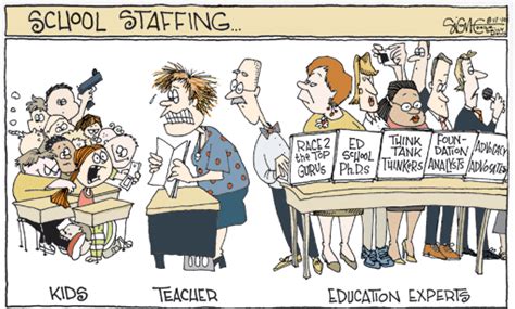 this week in education cartoon education experts all in a row