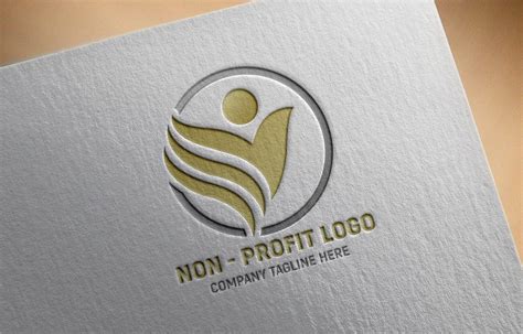 profit company logo design  psd template graphicsfamily