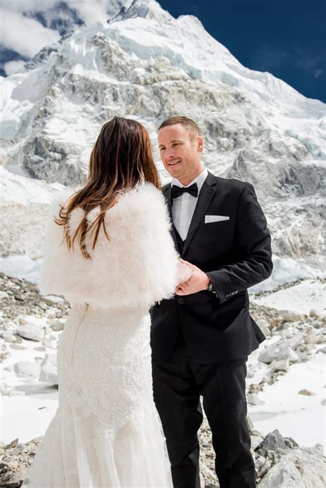Mt Everest Wedding Popsugar Love And Sex Photo 34