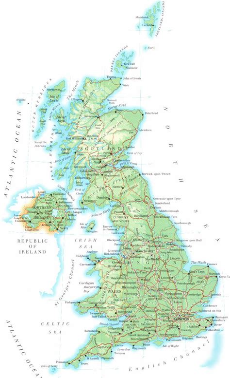 google maps europe map  uk united kingdom political
