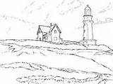Hopper Nighthawks Lighthouse sketch template