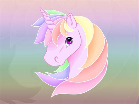 colorful unicorn  miesmauz  deviantart