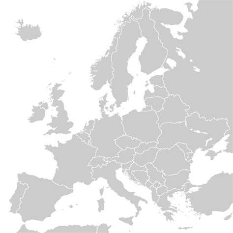 mapa polityczna europy  diagram quizlet
