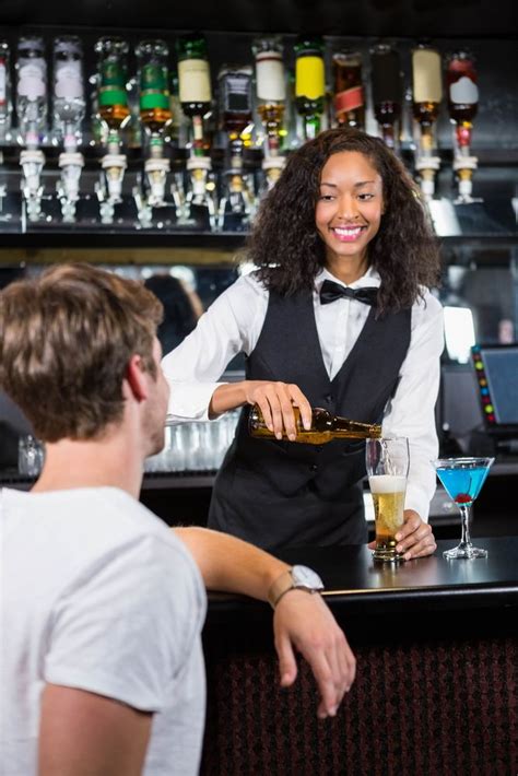 Bartender Outfit Bartender Uniform Cocktail Waitress
