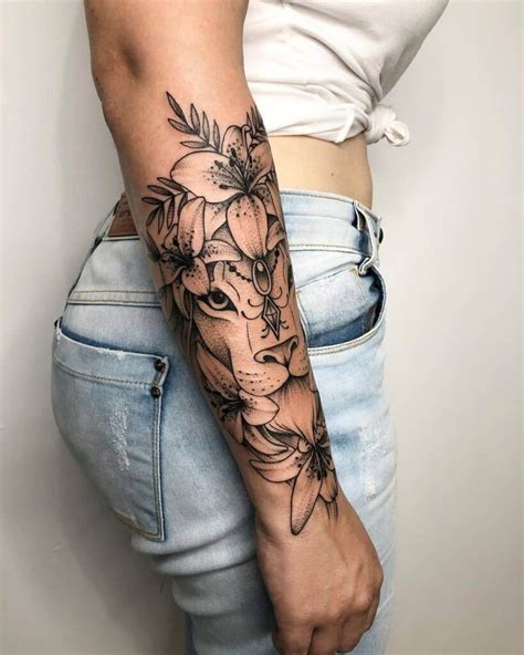 Classy Sleeve Tattoo Design Ideas To Inspire For Women Lion My Xxx
