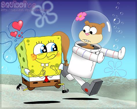 spongebob  sandy spandy photo  fanpop