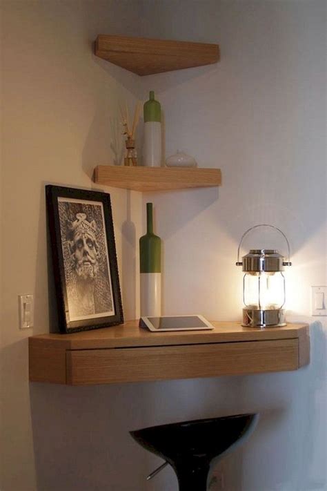 29 Amazing Corner Floating Shelves Ideas For Your Room Corner