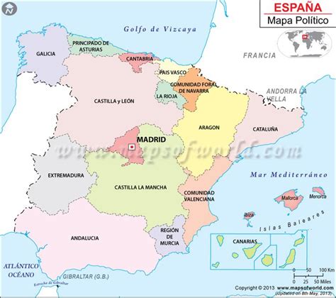 mapa de espana mapas pinterest